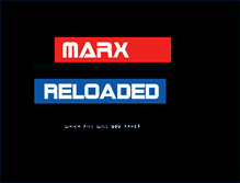 Tablet Screenshot of marxreloaded.com